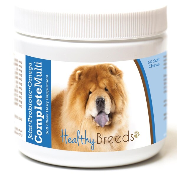 Healthy Breeds Chow Chow All in One Multivitamin Soft Chew, 60PK 192959007730 - main